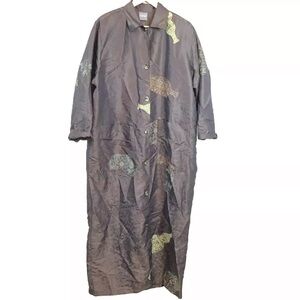 Staley Gretzinger Coat Jacket Printed Art To Wear